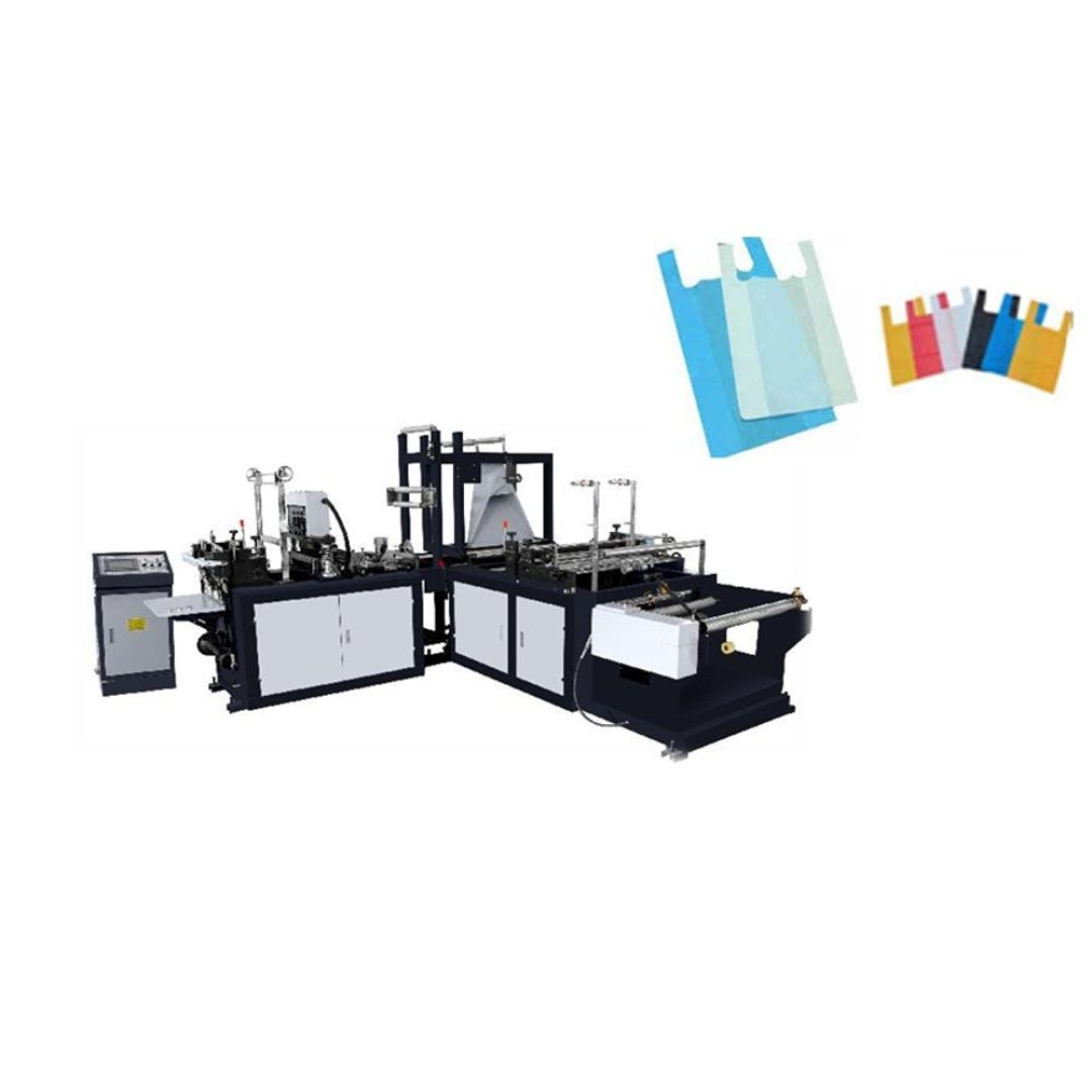 Hi Tech W cut non woven bag making machine